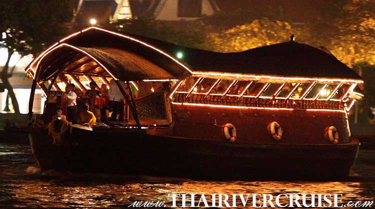 Loy Nava Cruise Experience first-class Thai hospitality and delicious food from around Thailand in the comfort and tranquility of this luxury, open-air cruise.