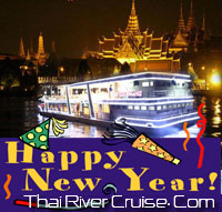 Bangkok New Year EVE 2014 Dinner Cruise by River Star Princess Cruise