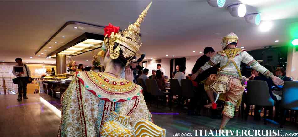Thai Traditional Show on board  Alangka Cruise Luxury Bangkok Dinner Cruise Chaophraya River, , Alangka Cruise Bangkok Dinner Cruise Promotion Discount Cheap Ticket Price Offers Booking Online