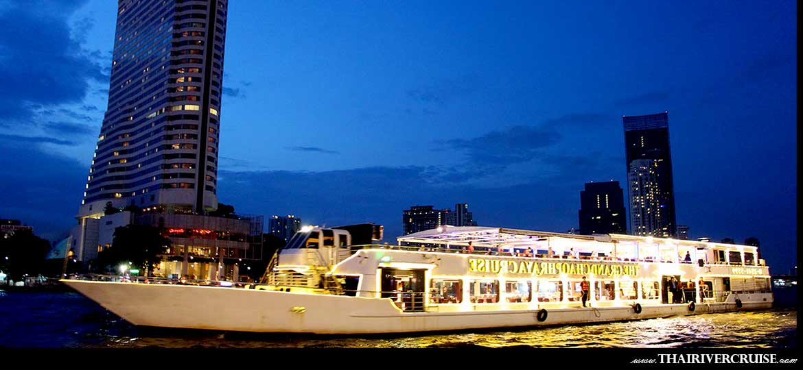 Chao Phraya Cruise The Luxury 5 Star Chaophraya Cruise on the Chaophraya River Bangkok, Great experience where you will be dazzled in Thai exquisite architecture, absorbed with Thai Cultural 