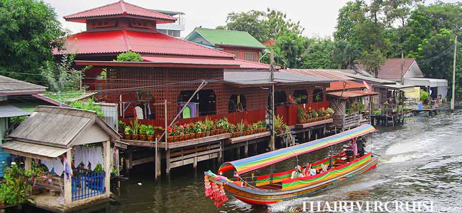  Private Longtails Boat Safe Travel Trip During Covid-19 Longtail Boat Bangkok Klong Tour Thonburi Canal Trip along Chaophraya River Bangkok Thailand