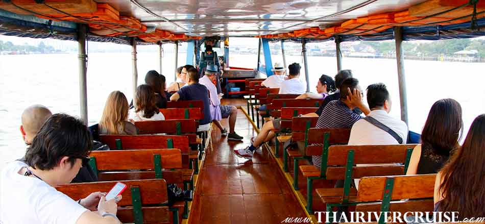 Enjoy to see scenic river, flowing through the heart of Bangkok, offers convenient boat transportation and sightseeing cruises since many of the major city attractions ,Chao Phraya River Boat Tour Private Cruise Trip Bangkok   