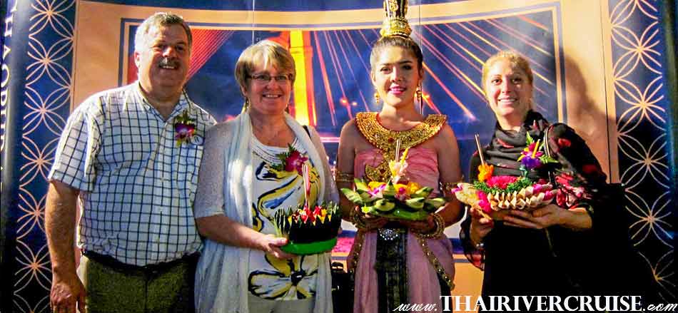 Loi Krathong Festival Bangkok on Chaophraya Cruise & Grand Chaophraya Cruise 