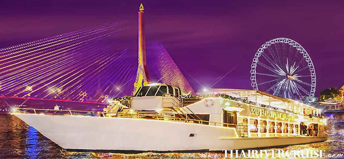 Chaophraya Cruise,Grand Chaophraya Cruise is 5 star luxury Chaophraya dinner cruise,Bangkok Dinner Cruise on The Chao Phraya Rive