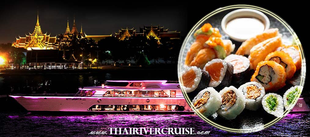 Luxury dinner cruise Bangkok Grand Pearl Cruise Chaophraya River Cruise Luxury 5 Star Bangkok Dinner Cruise Chaophraya River Thailand.
