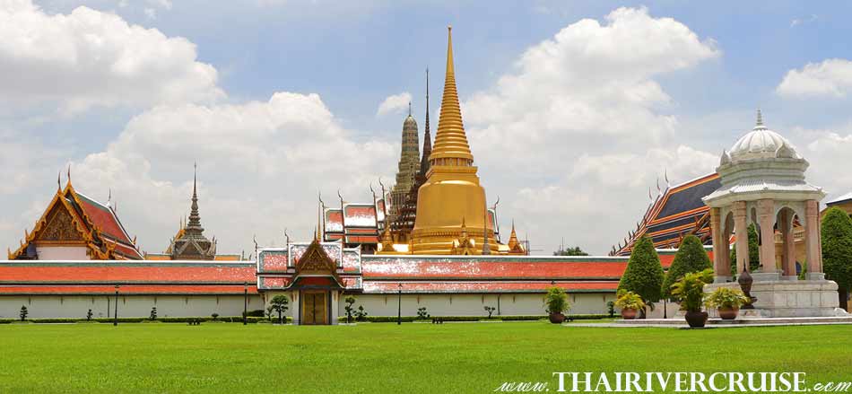 Grand Palace Tour with Lunch Cruise Bangkok River Cruise Tour Chaophraya River Thailand