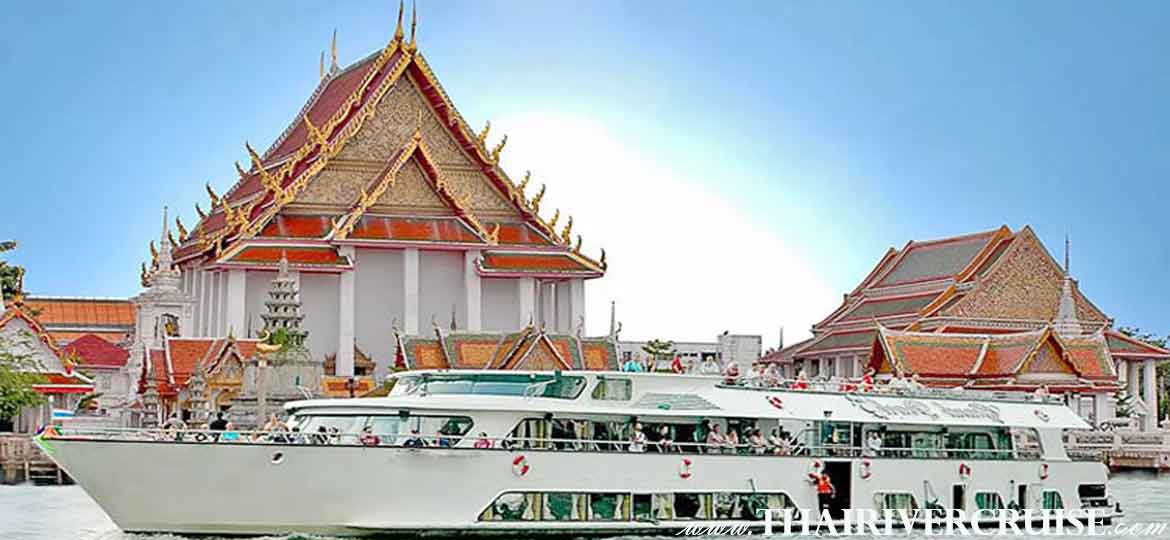 Ayutthaya River Cruise Tour by Grand Pearl Cruise with Buffet Lunch from Bangkok to Ayutthaya Thailand