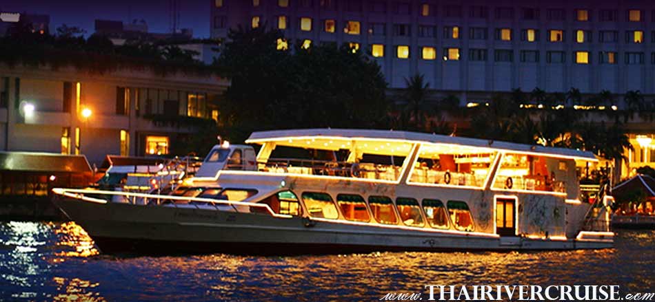 บุฟเฟ่ต์ อาหารอินเดีย ดินเนอร์ ล่องเรือ เจ้าพระยา ร้านอาหารอินเดีย กรุงเทพ