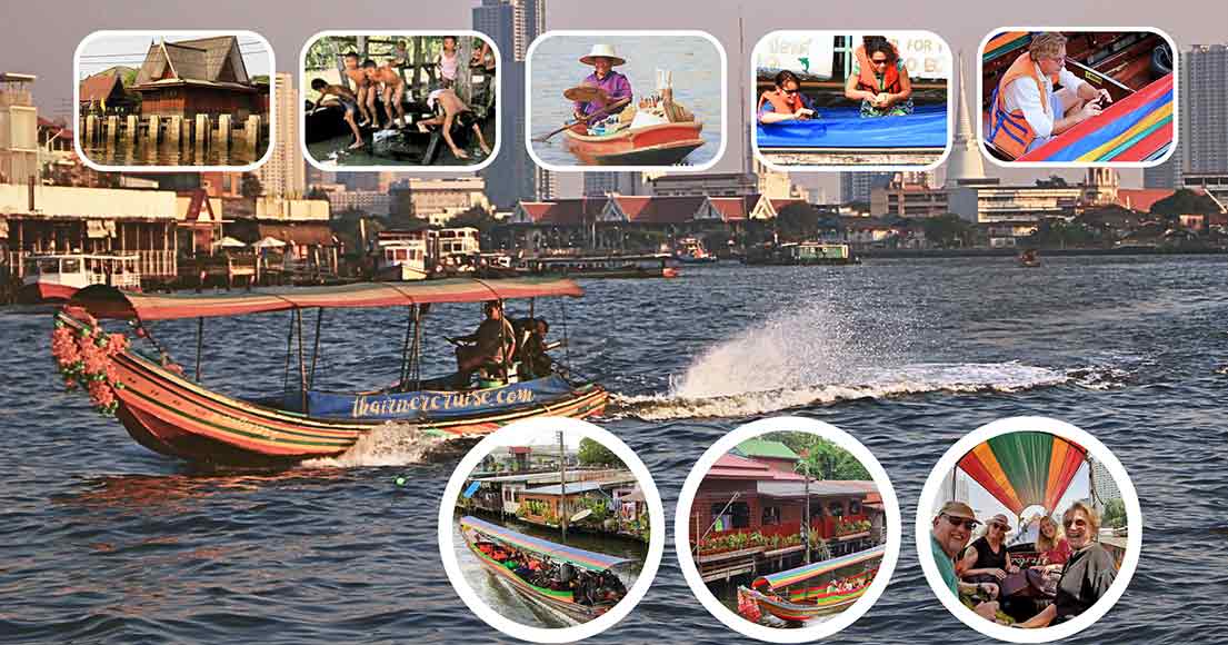 Bangkok Canal Tour by Private Longtails Trip along the Chaophraya river and Bangkok Noi, Bangkok Yai Canal