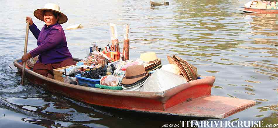 Bangkok canal boat trip with long tail boat rental in Bangkok, enjoy to floating market in Bangkok canals 
