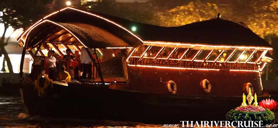 Celebrate Loy Krathong Bangkok Lantern Festival Loy Nava Cruise Bangkok Thailand