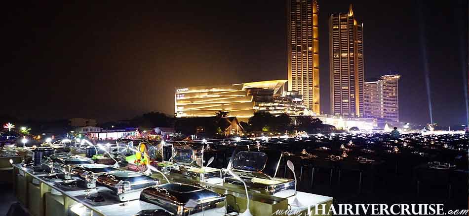 Meridian Alangka Cruise Buffet Chaophraya Dinner Cruise Bangkok Thailand