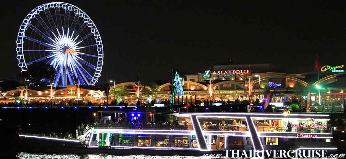 Bangkok Dinner Cruise on River Star Princess Cruise Bangkok night cruise dinner Chaophraya River Bangkok Thailand 