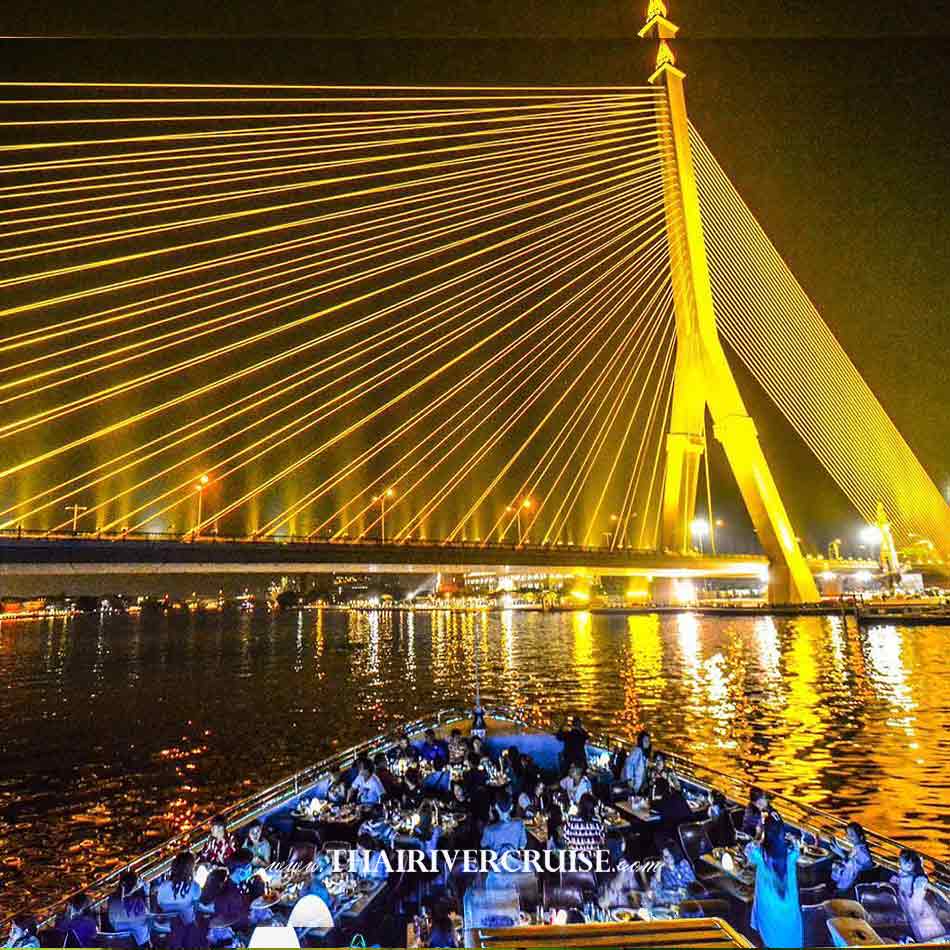 Where is the best place to celebrate New Year's in Thailand? Best Rooftop to Celebrate New Year's Eve in Bangkok, Royal Princess Cruise New Luxury Large Elegance Bangkok Dinner Cruise on the Chao Phraya River,Thailand 