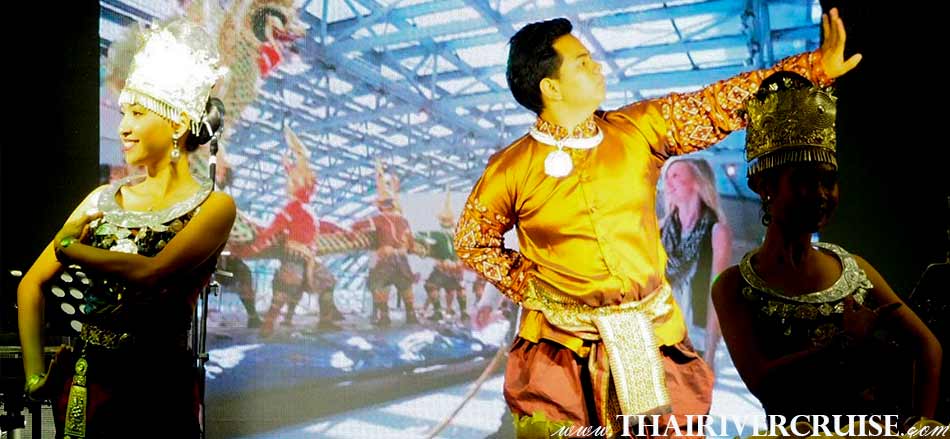 เรือ เดอะ แบงค็อก ริเวอร์ ครุยส์ การแสดง โชว์นาฎศิลป์ แห่งความเป็นไทย พร้อม แสงสีแสียงตระการตา บน เรือสำราญ หรู แห่ง เจ้าพระยา