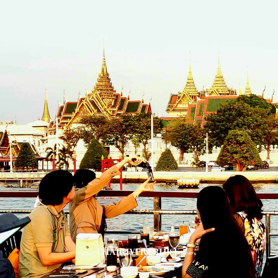 Twilight Cruise Bangkok Chao Phraya River Bangkok,Thailand  