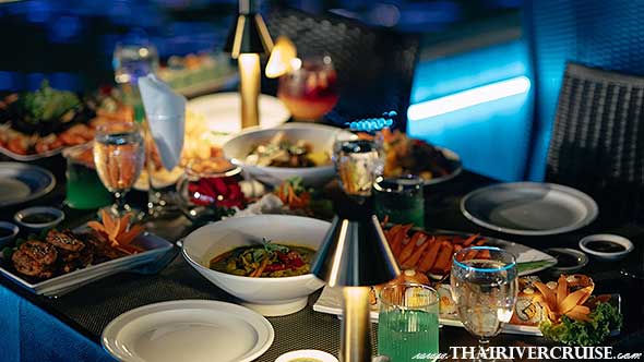 Famous Restaurants in Bangkok for Valentine's Day dinner Unicorn Cruise Chao Phraya Dinner cruise Bangkok