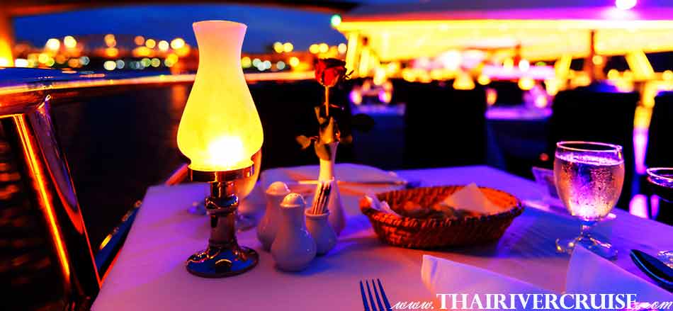 Valentine Dinner Package in Bangkok Chao Phraya Princess Cruise Valentine 's Day 2020 Bangkok Night Memory of LOVE on the Romantic River Cruise along The Chaophraya River