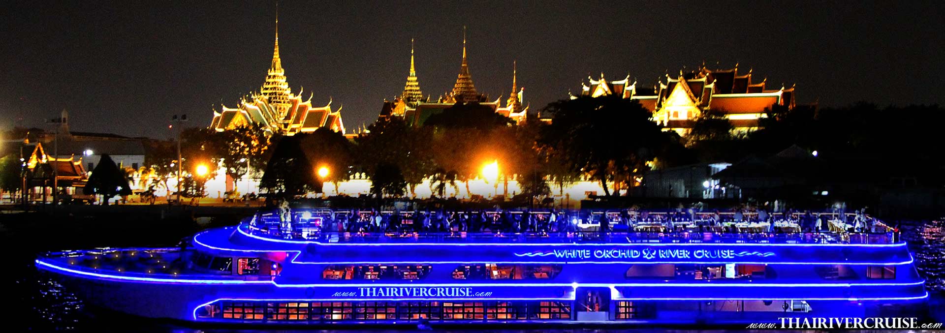 White Orchid River Cruise Bangkok Dinner Cruise Cheap Price Tickets Offer Now