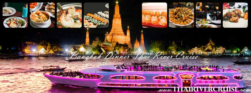 Wonderful Pearl Cruise Dinner Cruise Bangkok Booking Wonderful Pearl Cruise dinner cruise Bangkok booking ticket reservation Wonderful Pearl river cruise luxury dinner cruise Bangkok promotion price offer dinning 