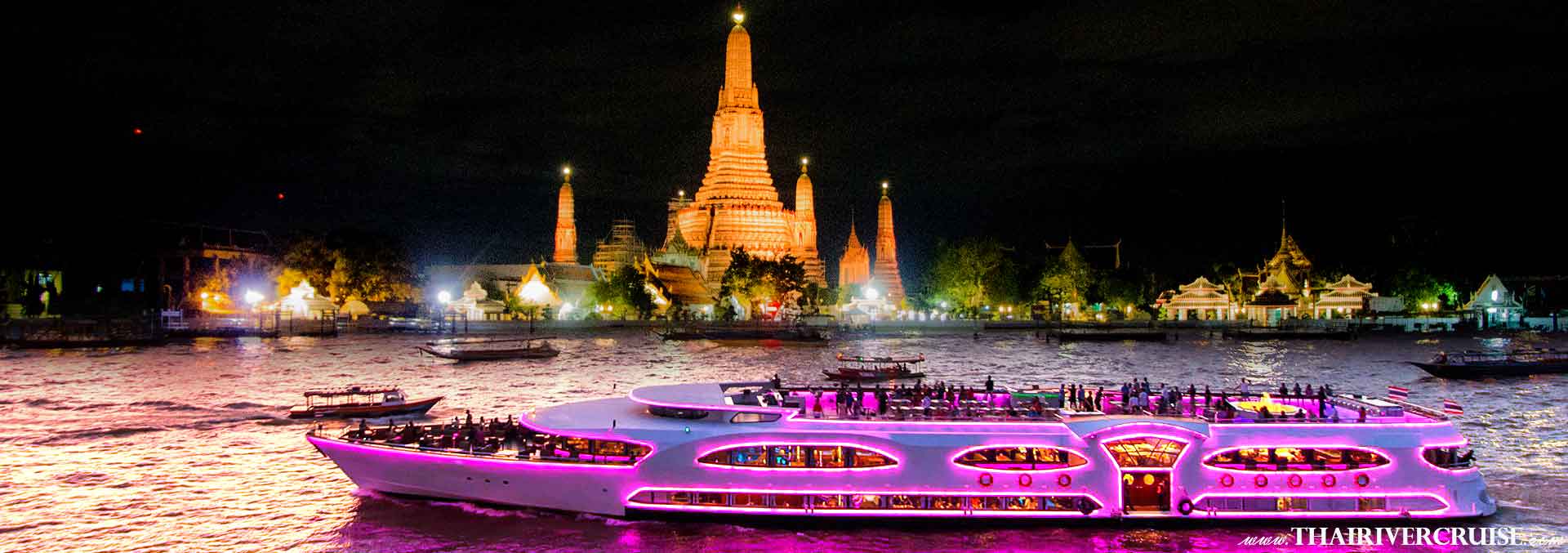 Wonderful Pearl Cruise Dinner Cruise ฺBangkok Promotion Discount Cheap Ticket Price Offers