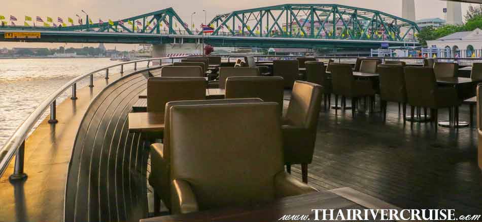 Wonderful Pearl Cruise Sunset Dinner Cruise Bangkok, Luxury 5-Star Sunset Dinner River Cruise Chao Phraya river 