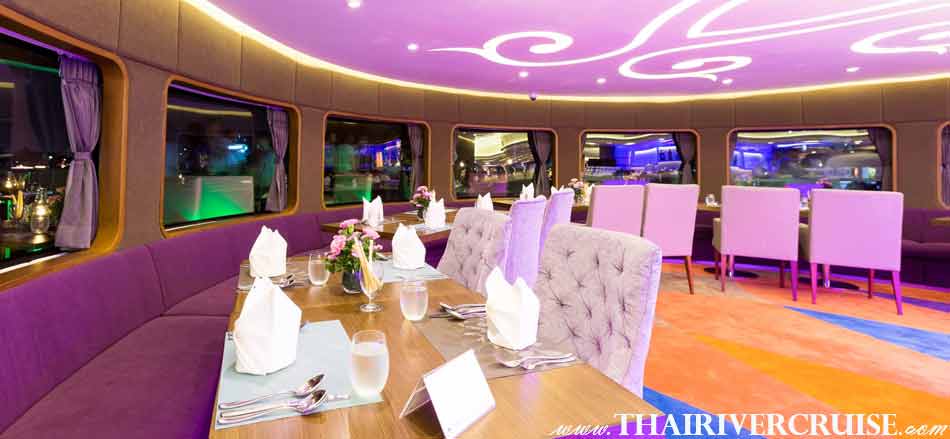 Wonderful Pearl Cruise Sunset Dinner Cruise Bangkok,Our elegant buffet on top deck of Wonderful Pearl Cruise with serves up   European, Japanese, Thai  and international cuisine