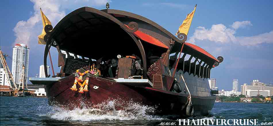 Manohra Cruise New Year’s Eve BANGKOK Dinner Cruise On Traditional Rice Barge Cruises Thailand