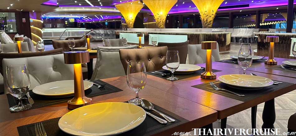 Rooftop Countdown Bangkok onboard The Opulence Cruise Large Luxury River Cruise ICONSIAM