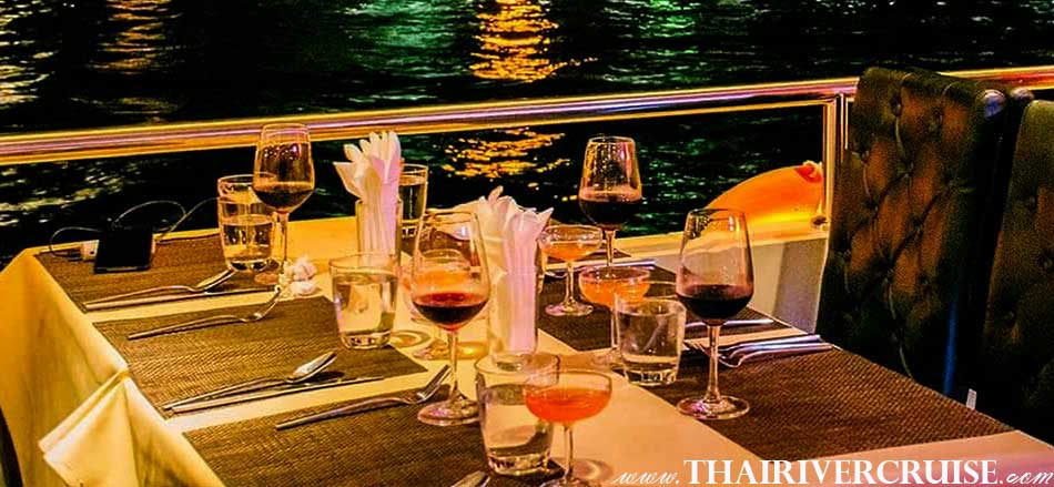 Bangkok Romantic dinner cruise Valentine day Meridian Cruise Dinner Cruise ICONSIAM  Meridian Cruise Bangkok Dinner Cruise Cheap Price Tickets Offer Now