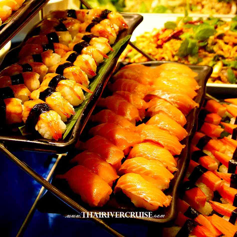 New Year Eve Dinner Bangkok River Star Princess Cruise Thailand, Japanese sushi rice recipe on elegance buffet dinner