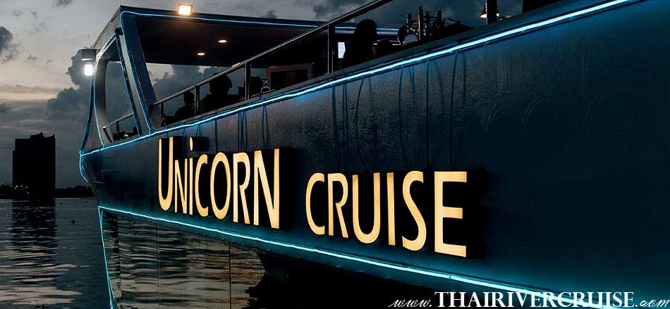Unicorn Bangkok New Year Dinner Cruise ICONSIAM, The newest of Chaophraya river dinner cruise in Bangkok 
