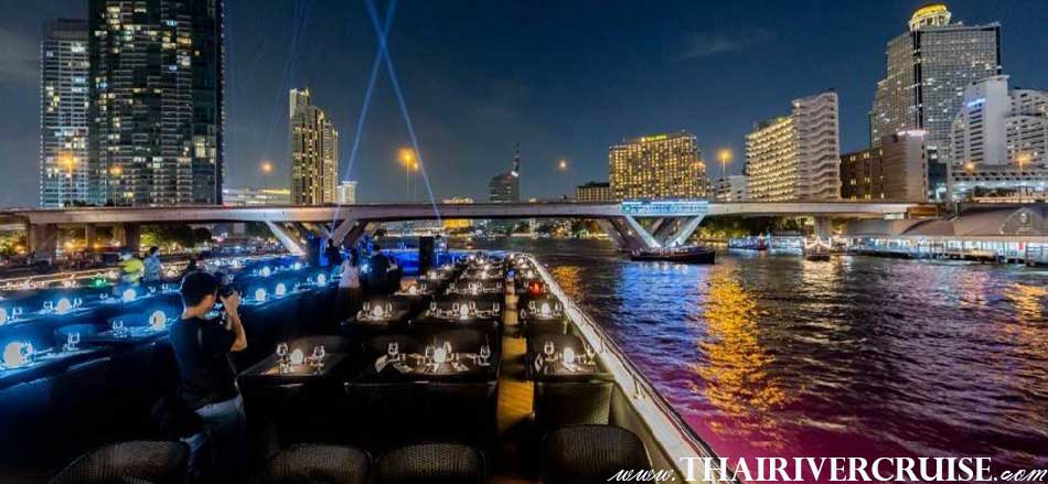 The Opulence Cruise Large Luxury Bangkok Dinner Cruise Iconsiam Promotion Discount Cheap Price Ticket Price Offers Booking Online 