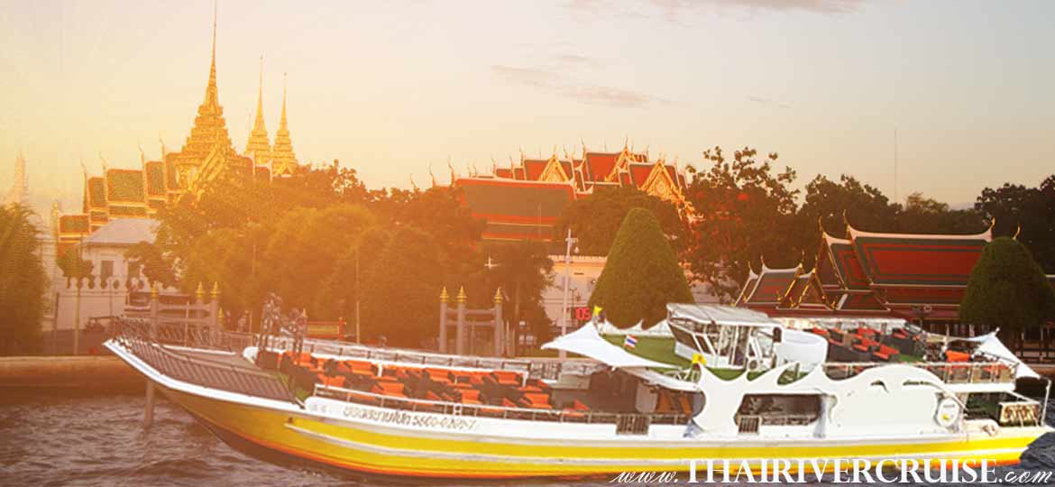 Sunset Cruise Bangkok by Yod Siam Cruise, Enjoy to the beautiful Sunset & Night scenery on both side of Chaophraya River Bangkok.