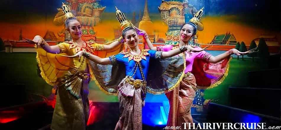 การแสดง โชว์นาฎศิลป์ รำไทย โชว์ บนเรือ สำราญ ค่ำคืน เค้าท์ดาวน์, ปีใหม่ เที่ยวไหนดี ดินเนอร์ ฉลองปีใหม่ เคาท์ดาวน์